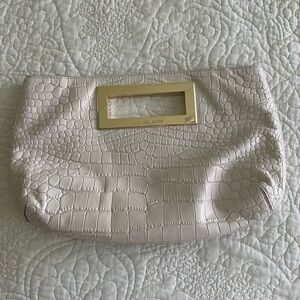 White  Michael Kors clutch